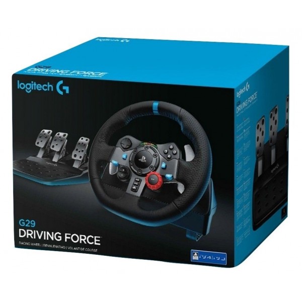Logitech G29 Driving Force Racing за PC/PS3/PS4 (безплатна доставка)